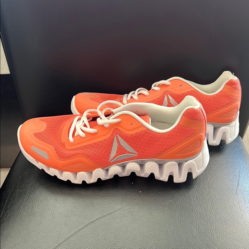 Reebok Orange Athletic Shoes